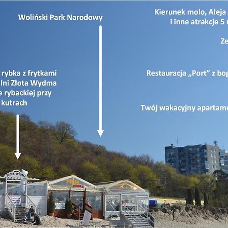 Maly Przytulny Apartament Z Widokiem Na Morze - Po Remoncie Apartment Miedzyzdroje Exterior photo